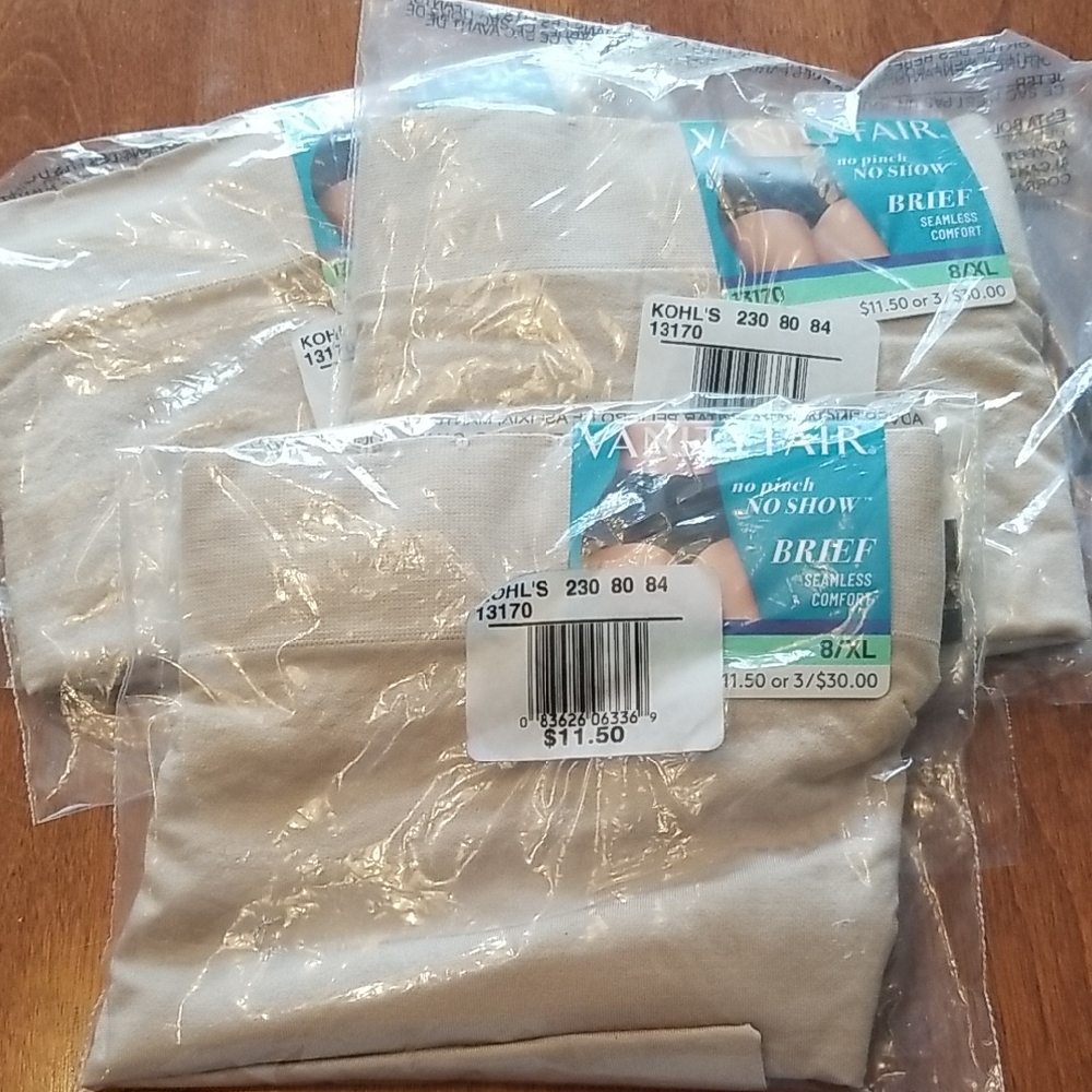 Vanity Fair Beige Briefs